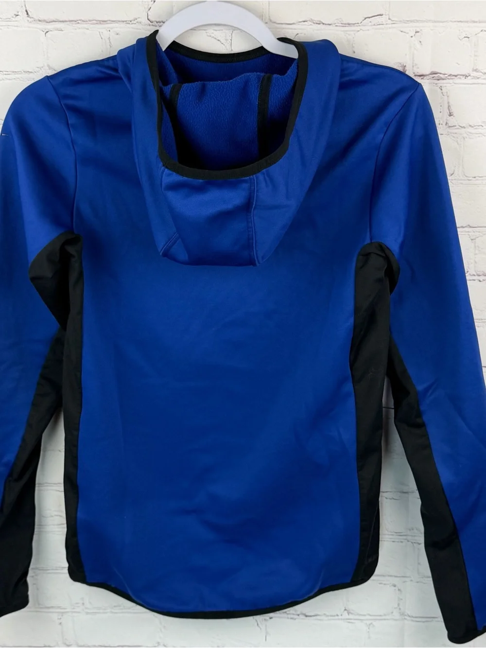 Nike Royal Blue & black pullover hoodie. XS gorpcore, athleisure